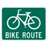 Bicycle Route sign