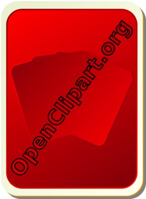 nicubunu Card backs silhouette red