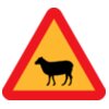ryanlerch Warning Sheep Roadsign