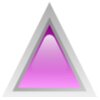led triangular 1 purple