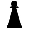 portablejim 2D Chess set   Pawn 1