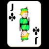 Jack of clubs