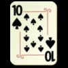 nicubunu Ornamental deck 10 of spades