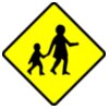 Leomarc caution children crossing