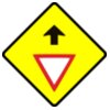 Leomarc caution give way sign