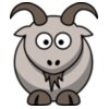 lemmling Cartoon goat