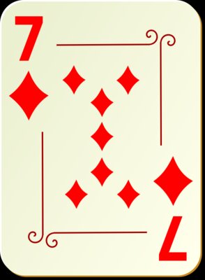 nicubunu Ornamental deck 7 of diamonds