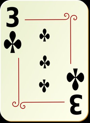 nicubunu Ornamental deck 3 of clubs