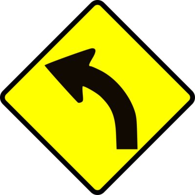Leomarc cautio curve in road 2