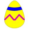easter egg yellow