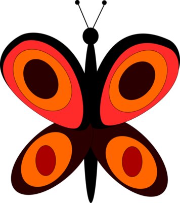 Machovka little butterfly