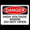 Rfc1394 Danger   High Voltage Inside Do Not Open