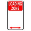Leomarc sign loading zone