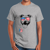 Adult Pit Bull 4th Tee