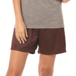 Ladies' 5'' Inseam Pro Mesh Shorts with Solid Liner